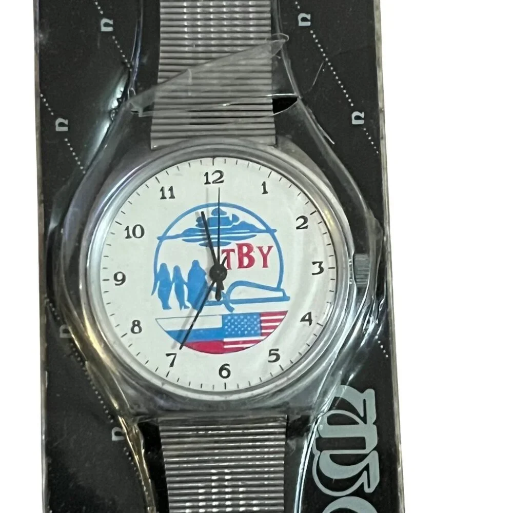 Vintage Raketa Mechanical Watch BY Dial w Papers Not Working Used